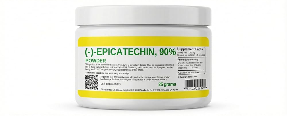 Albochemicals Epicatechin 90% Powder - 25 Grams