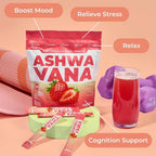 Superfoods Company Ashwavana Zen Relax Drink Mix Powder - 120 Count - image 3