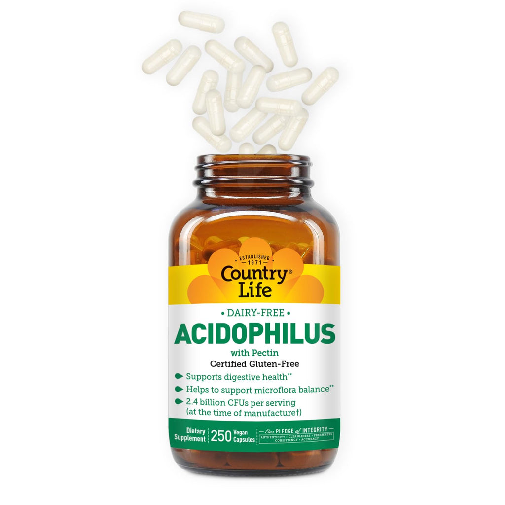 Country Life Acidophilus Probiotic Supplement - 2.4 Billion CFUs - image 2