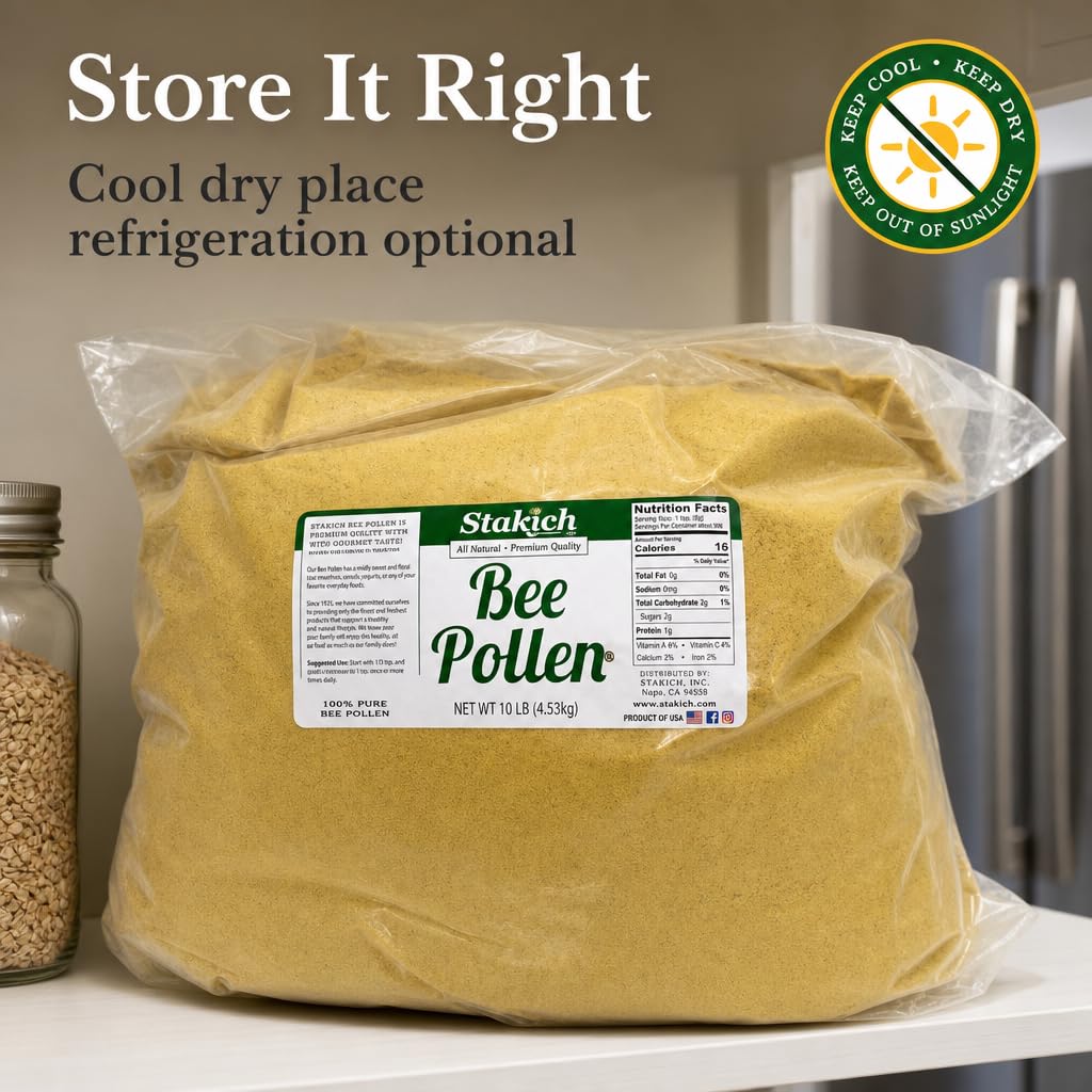 Stakich Bee Pollen Powder