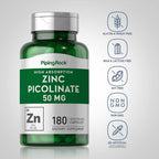 Piping Rock Zinc Picolinate 50 mg - 180 Capsules - image 3