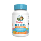 MARYRUTH'S Vitamin D3 K2 Calcium Gummies for Bone Health - 60 Count