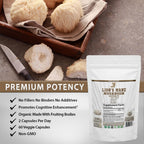 SMSHEALTHPRODUCTS.com Lion's Mane Mushroom Capsules for Brain Support - image 2