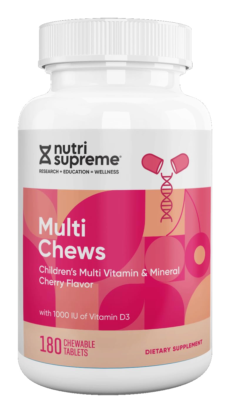 NUTRI-SUPREME RESEARCH Kids Multivitamin - 180 Vegetarian Chews