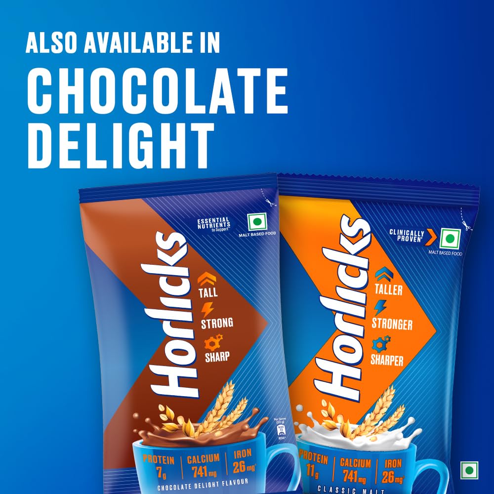 Horlicks Classic Malt Health Drink Powder - 500 g - image 5