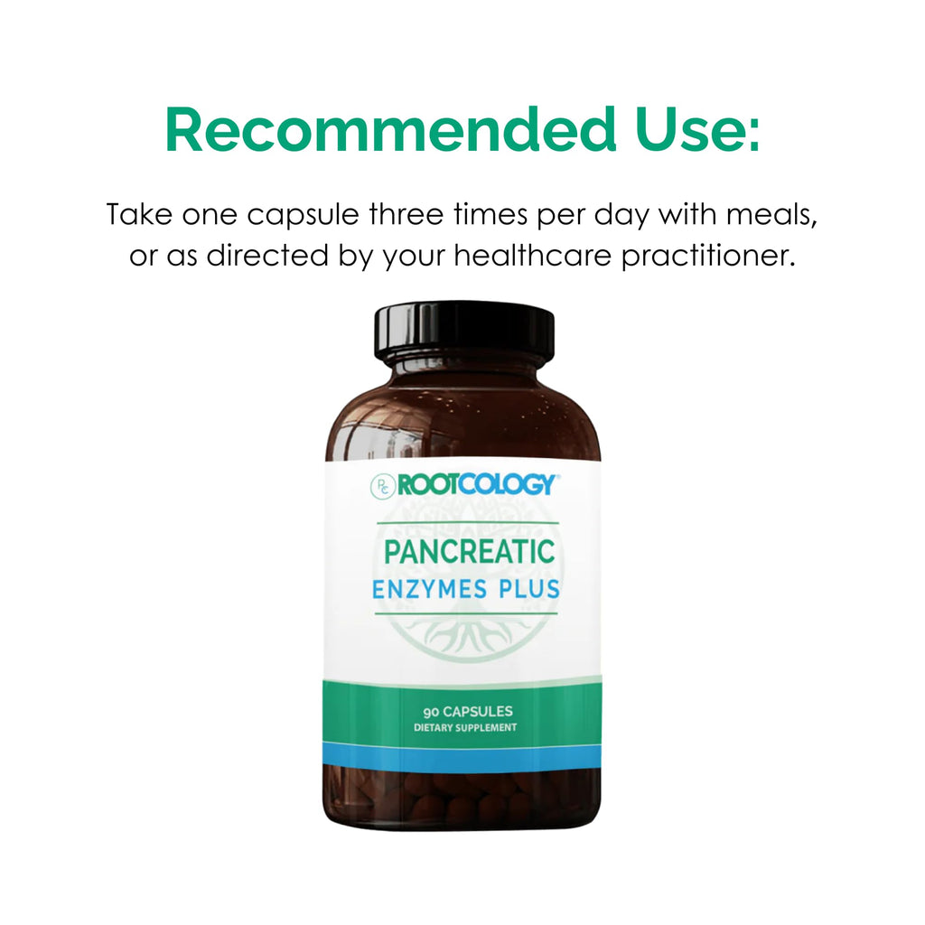 Rootcology Pancreatic Enzymes Plus by Dr. Izabella Wentz - 90 Capsules - image 6