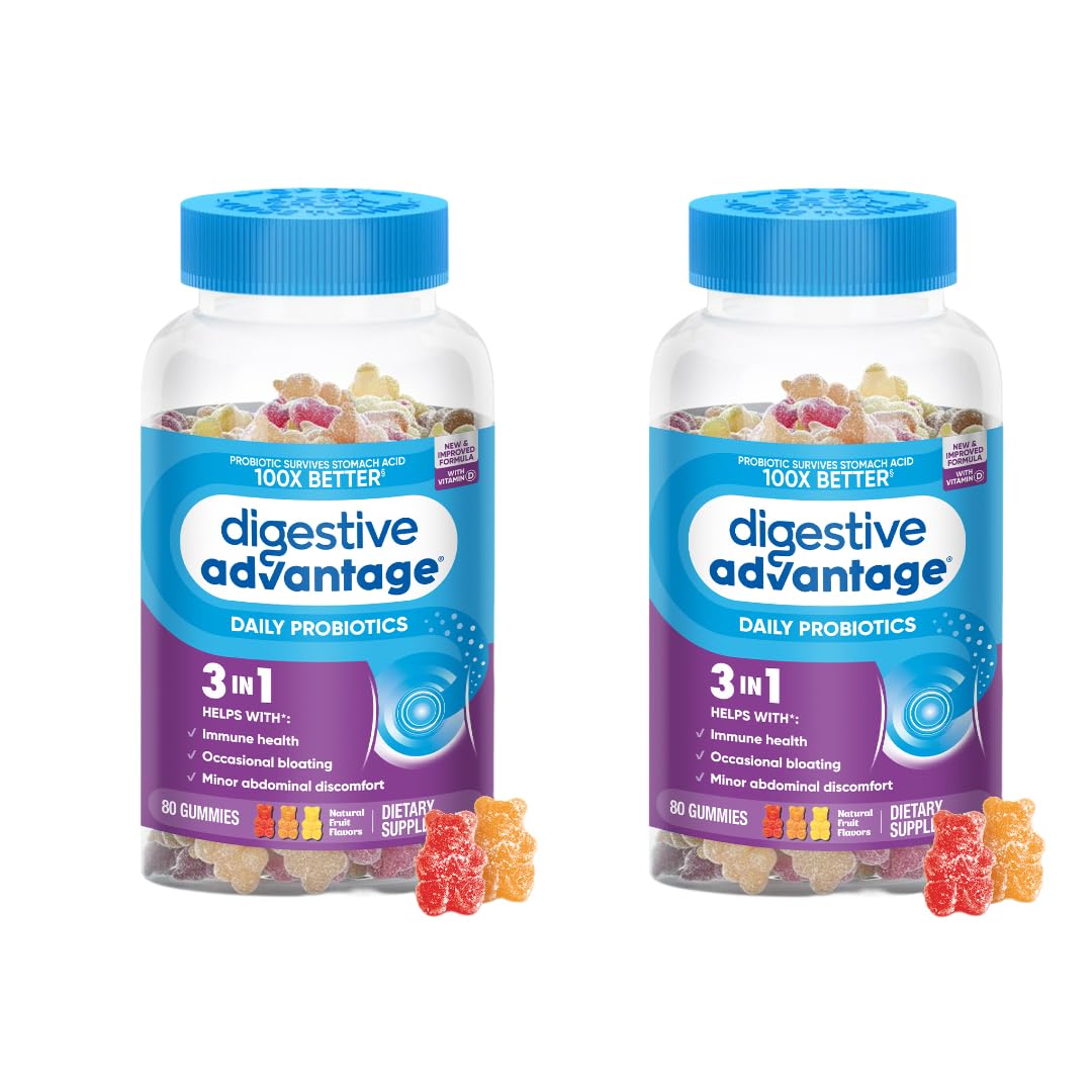 Digestive Advantage Probiotics Daily Probiotic Gummies