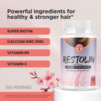 IDEAL PERFORMANCE Restolin Hair Capsules Advanced Formula - 60 Capsules - image 3