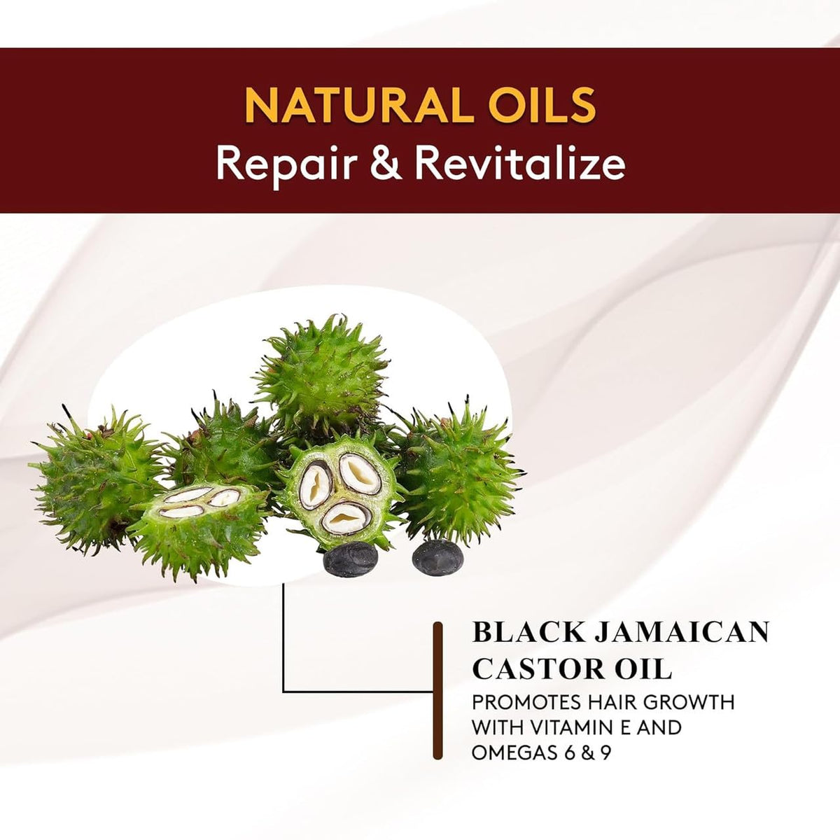 OKAY 100% Natural Black Jamaican Castor Hot Oil Hair Treatment - image 5