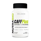 NutraBio CaffPlus Dual Source Caffeine with Theanine - 60 Vegetarian Capsules