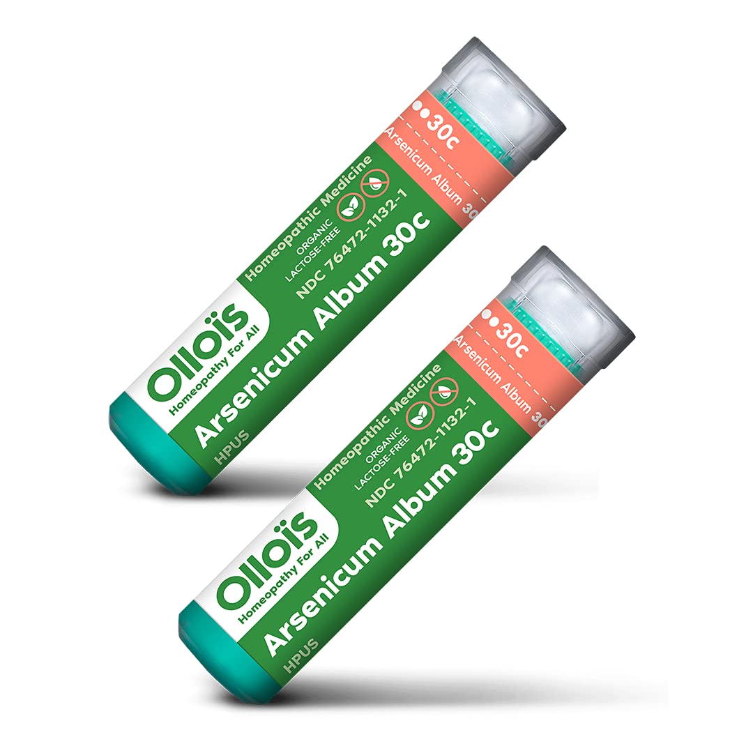 OLLOÏS Arsenicum Album 30C Homeopathic Medicine - 160 Pellets