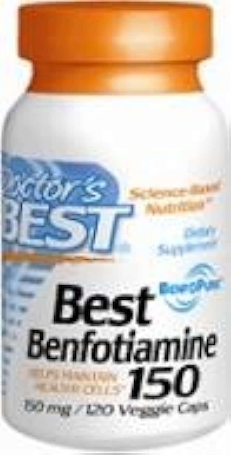 Doctor's Best Benfotiamine 150 mg - 120 Vegetarian Capsules