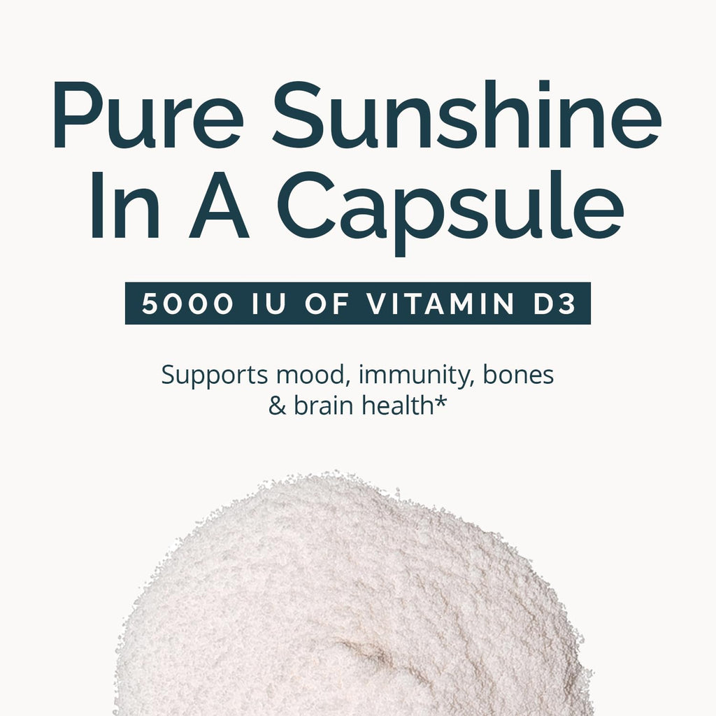BrainMD Dr Amen Vitamin D3 5000 IU - 100 Softgels - image 3