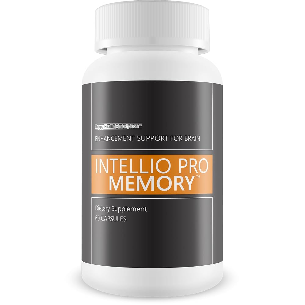 Happy Health Marketplace Intellio Pro Memory Brain Support - 60 Capsules