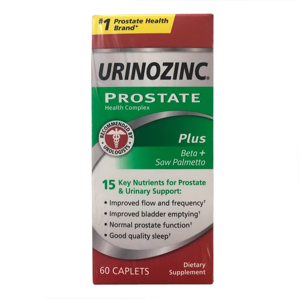 Dabria Urinozinc Prostate Health Complex Plus Beta Saw Palmetto - 60 Caplets