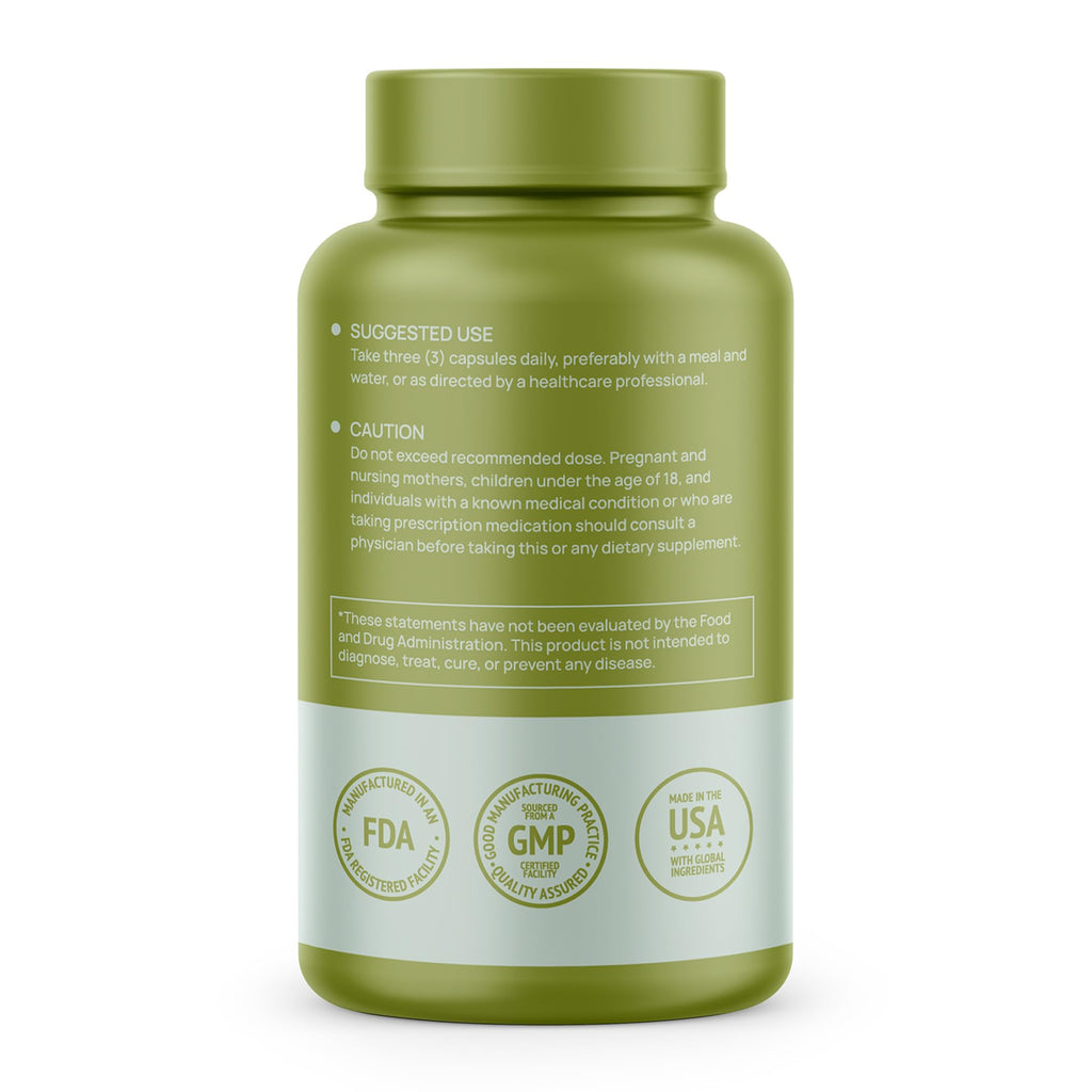 HMS Nutrition Korean Red Panax Ginseng 2000mg - 120 Vegan Capsules - image 5