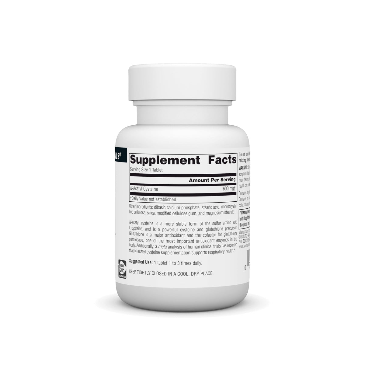 Source Naturals N-Acetyl Cysteine Antioxidant Support