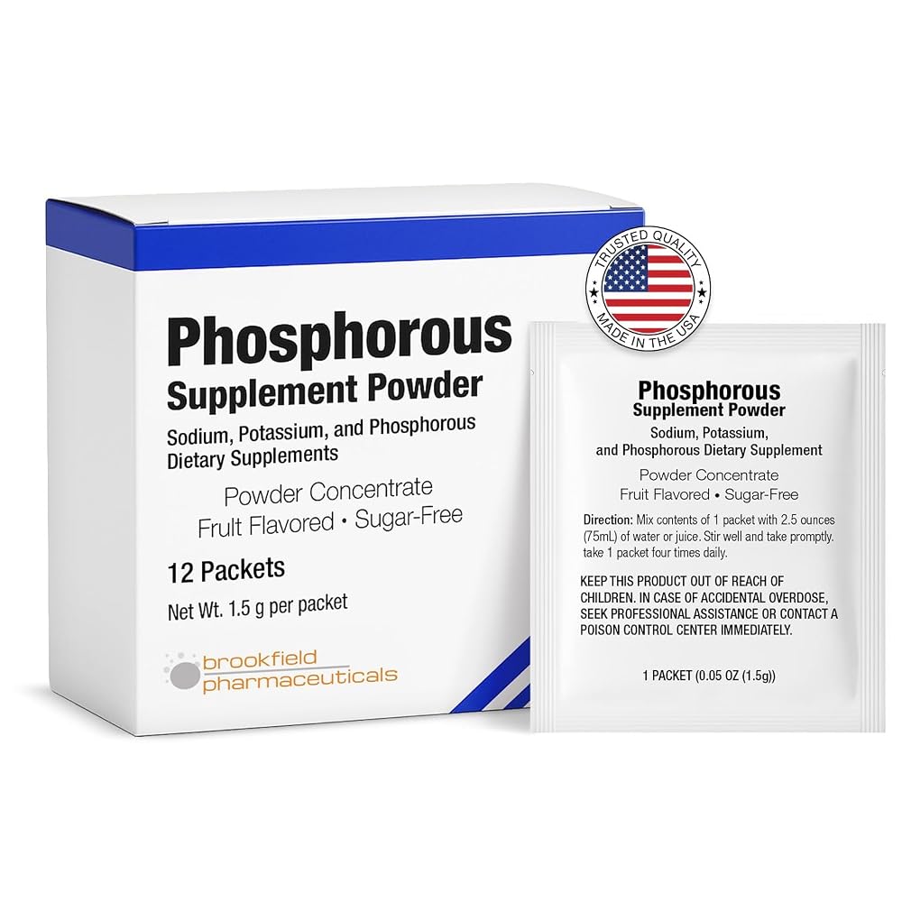 Brookfield Pharmaceuticals Phophorus Supplements Set