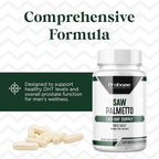 Probase Nutrition Saw Palmetto 500mg Prostate Support - 100 Capsules - image 5