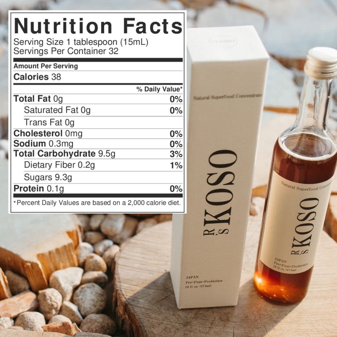 R's KOSO 5-Day Cleanse Japanese Enzyme Drink - 16 fl oz (2 Pack) - image 4