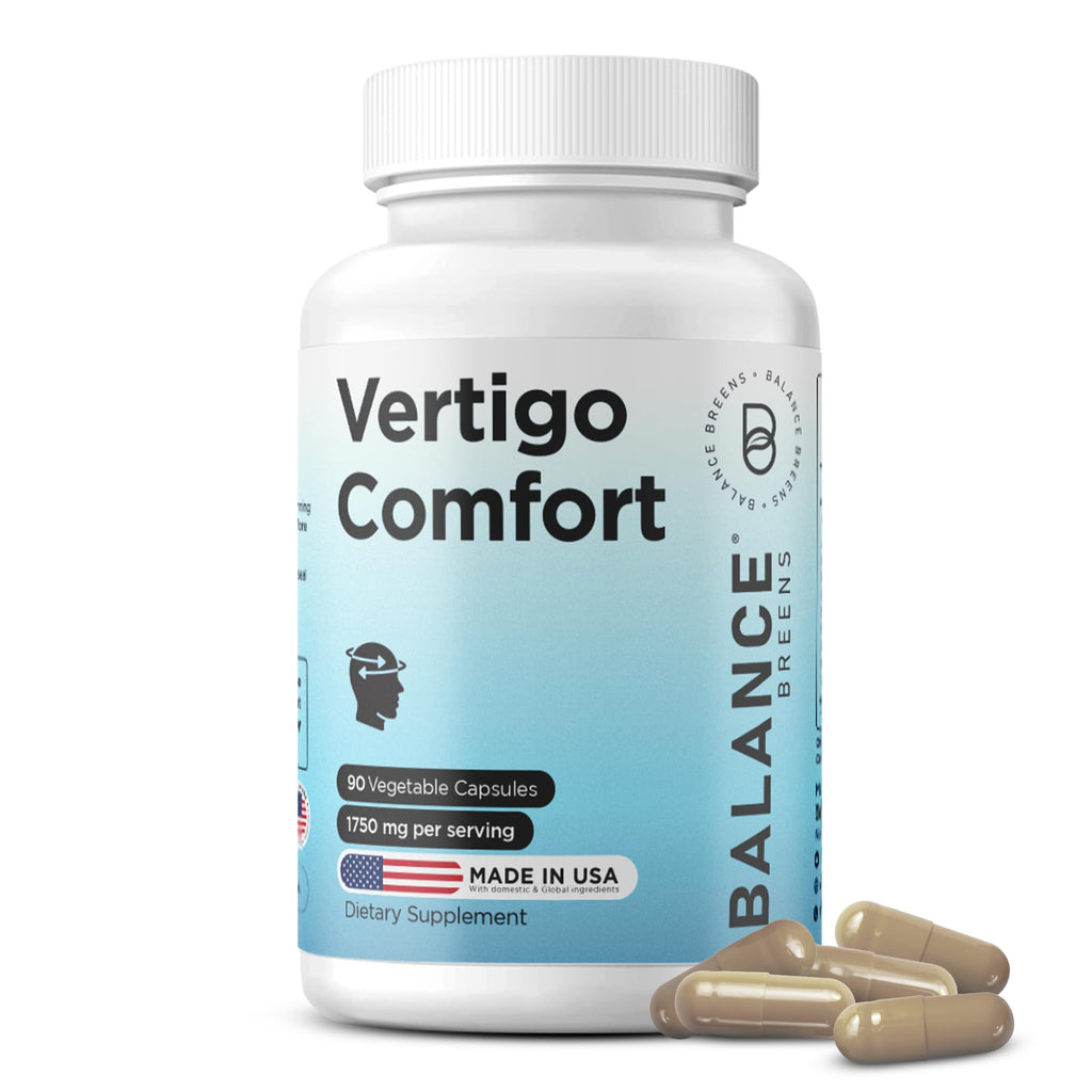 Balancebreens Vertigo Relief Supplement 1750mg - 90 Capsules