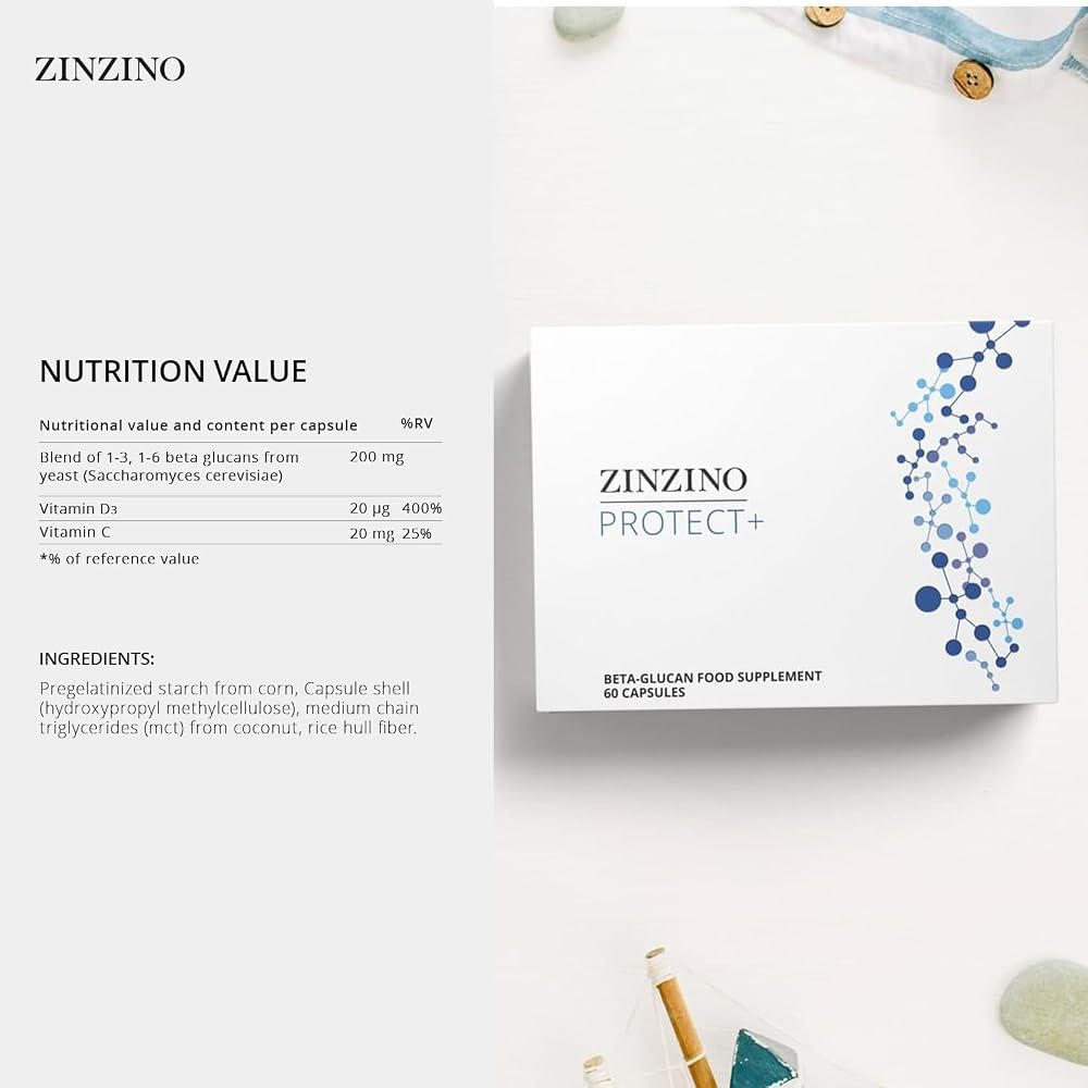 Zinzino Protect+ Immune Support Supplement - 60 Capsules - image 2