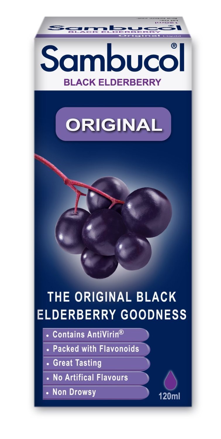 Sambucol Original Black Elderberry Extract Syrup - 120ml
