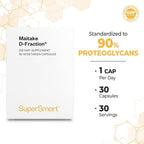 Supersmart Maitake D Fraction Pro 100mg - 30 Vegetarian Capsules - image 5