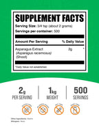 BulkSupplements.com Asparagus Extract Powder