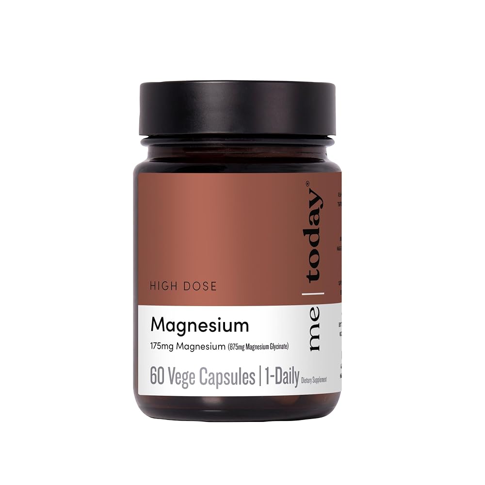Me Today Magnesium Glycinate 175mg for Sleep & Relaxation - 60 Capsules