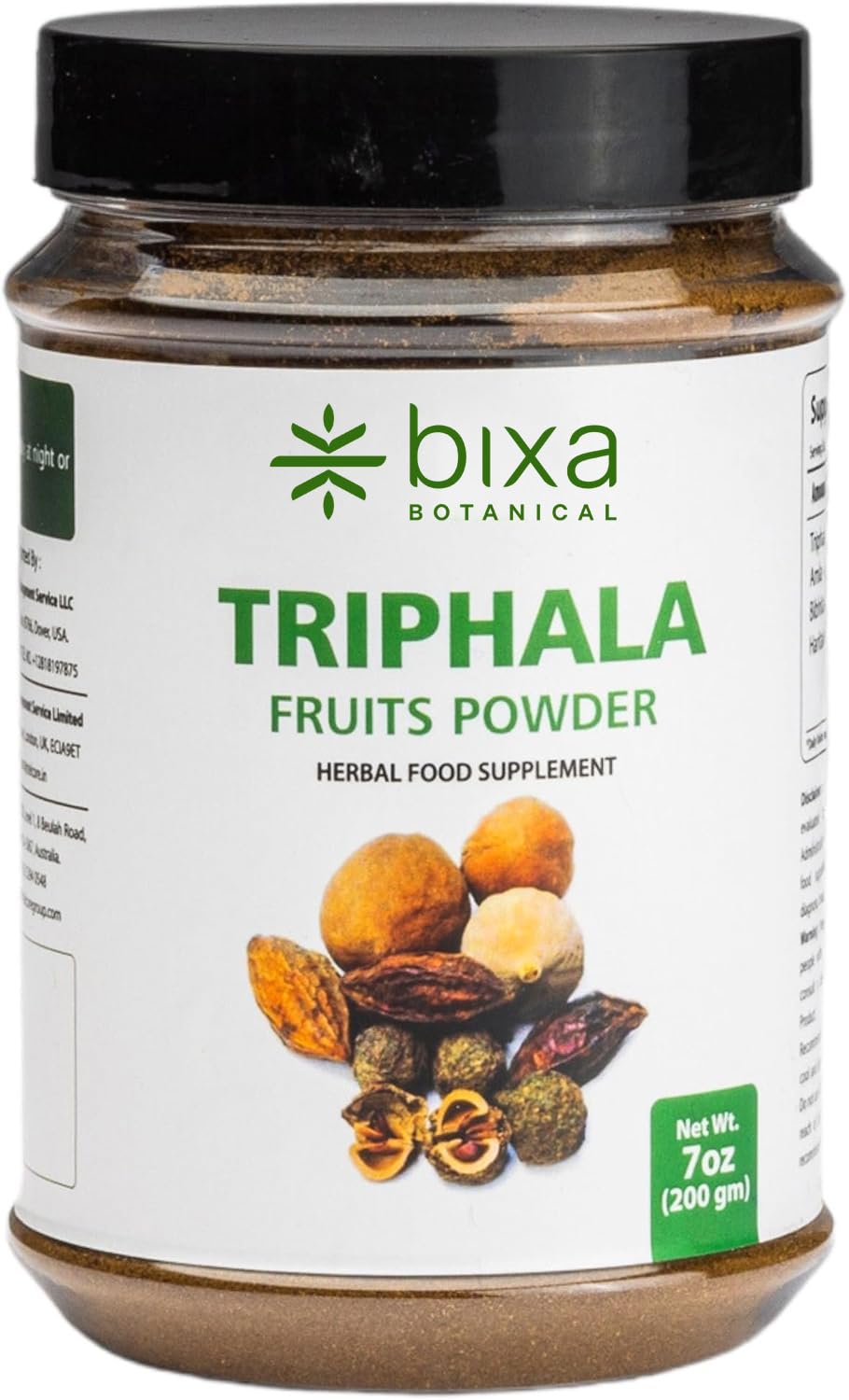 bixa BOTANICAL Natural Triphala Powder - 200g