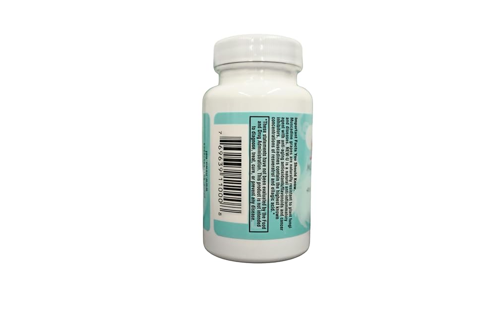 New-U Muscadine Skin and Seed Supplement - 60 Capsules - image 4