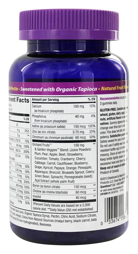 Nature's Way Alive! Women's Gummy Vitamins Fruit - 75 Gummies - image 3