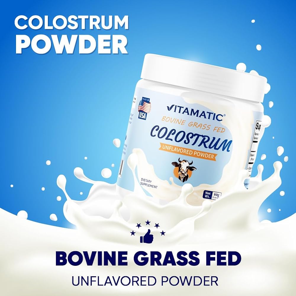 Vitamatic Bovine Colostrum 30% IgG Powder - 60 Grams - image 4