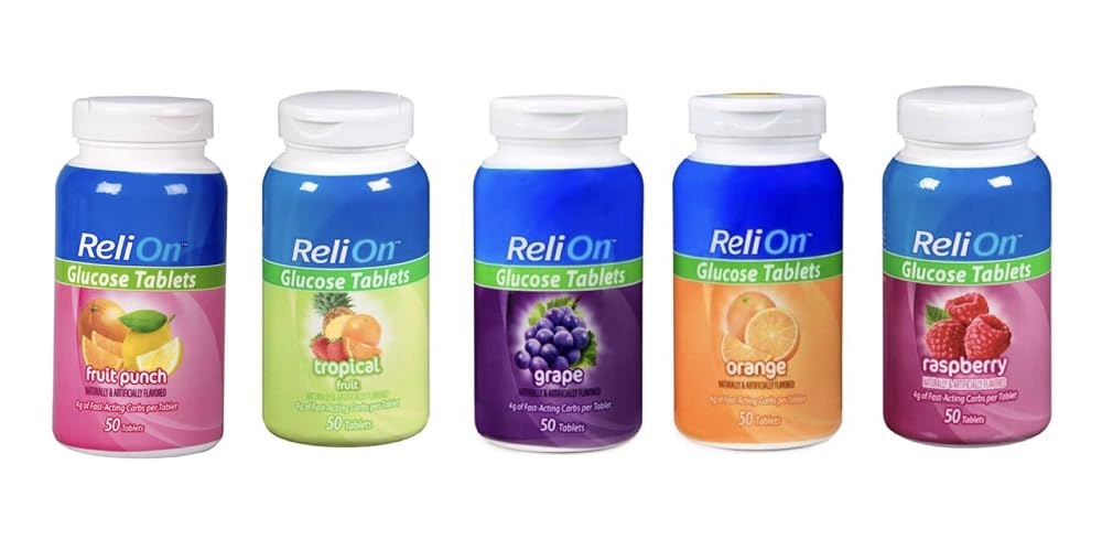 BIRDSTYLER ReliOn Glucose Tablets Variety Pack - 250 Count