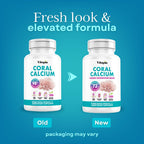 Vitapia Coral Calcium Powder & Magnesium Capsules - 120 Vegetarian Capsules - image 2