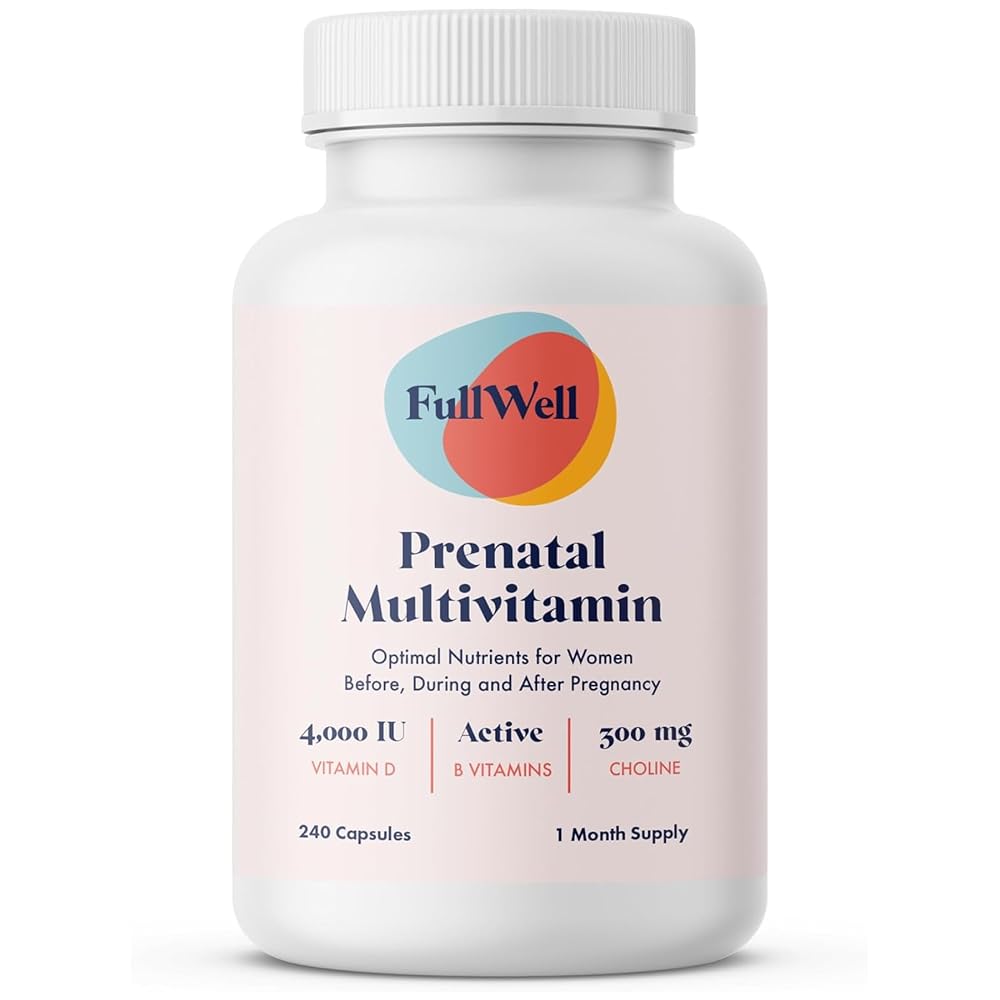 FullWell Women's Prenatal Multivitamin - Healthy Pregnancy Support