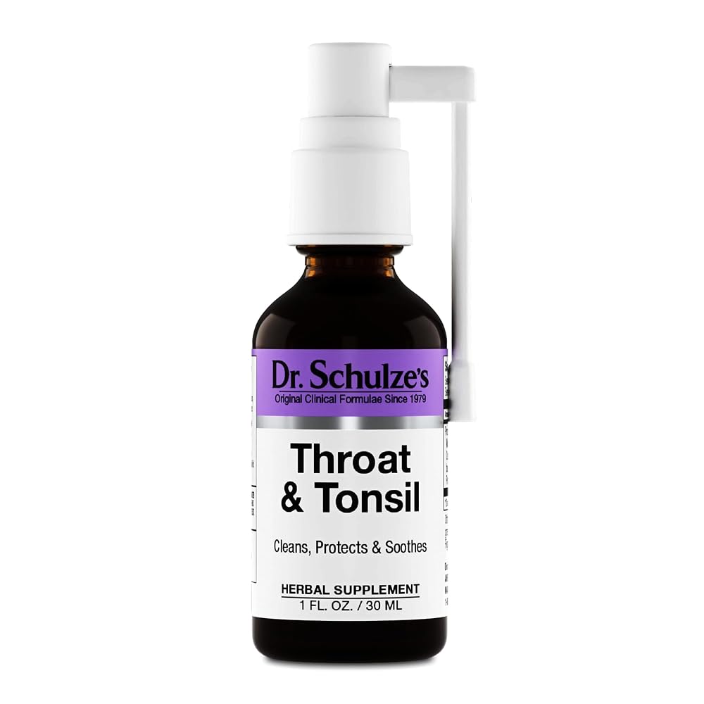 Dr. Schulze's Throat & Tonsil Soothing Throat Spray - 1 oz