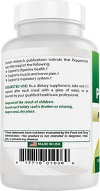 Best Naturals Peppermint Oil 250 mg - 240 Capsules - image 7