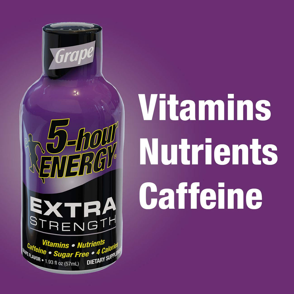 5-hour ENERGY Shot Extra Strength Grape - 12 Count - image 6