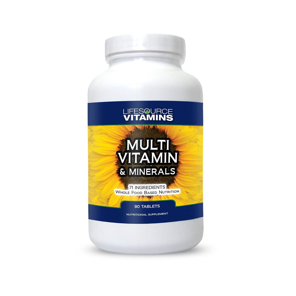LifeSource Vitamins Whole Food Multivitamin & Minerals - 90 Tablets