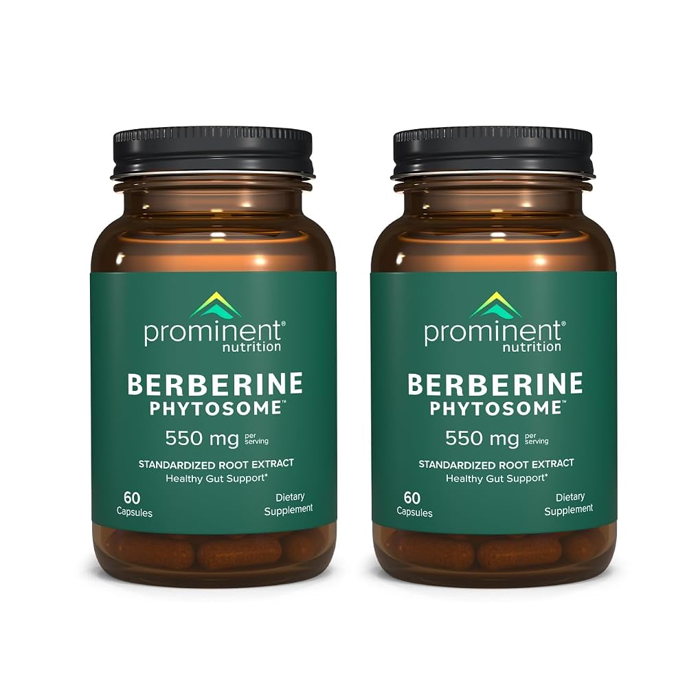 Prominent Nutrition Berberine Phytosome 550 mg