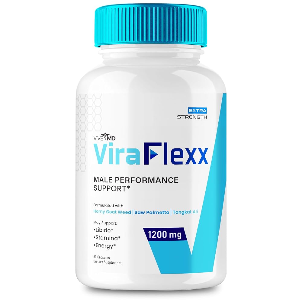 PureFight4U ViraFlexx for Men Dietary Supplement - 60 Capsules