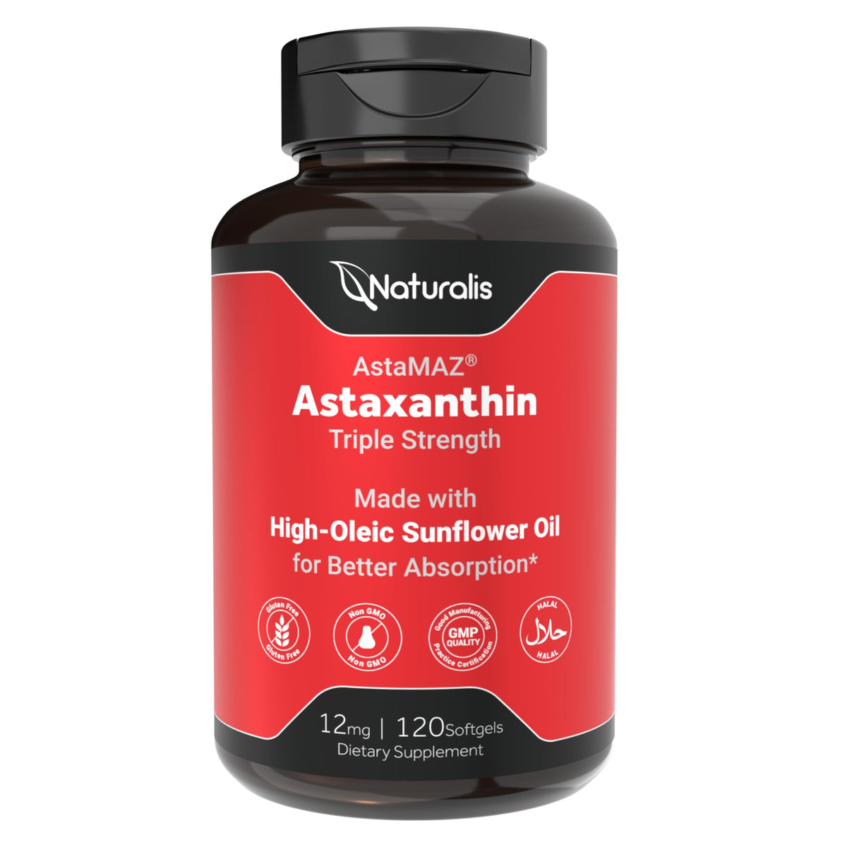 Naturalis New Zealand Astaxanthin 12mg＆6mg
