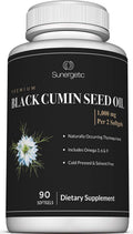 Sunergetic Black Cumin Seed Oil 1000mg - 90 Softgels