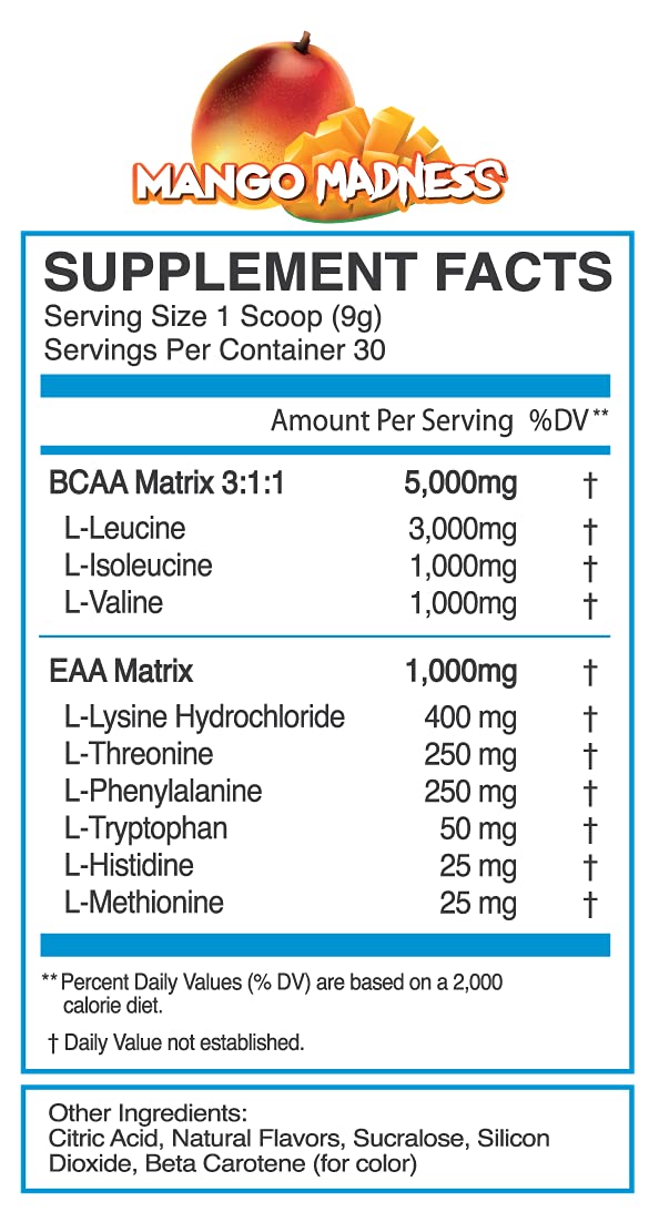 eFlow Nutrition Endure BCAA Plus EAA Powder - 30 Servings - image 2