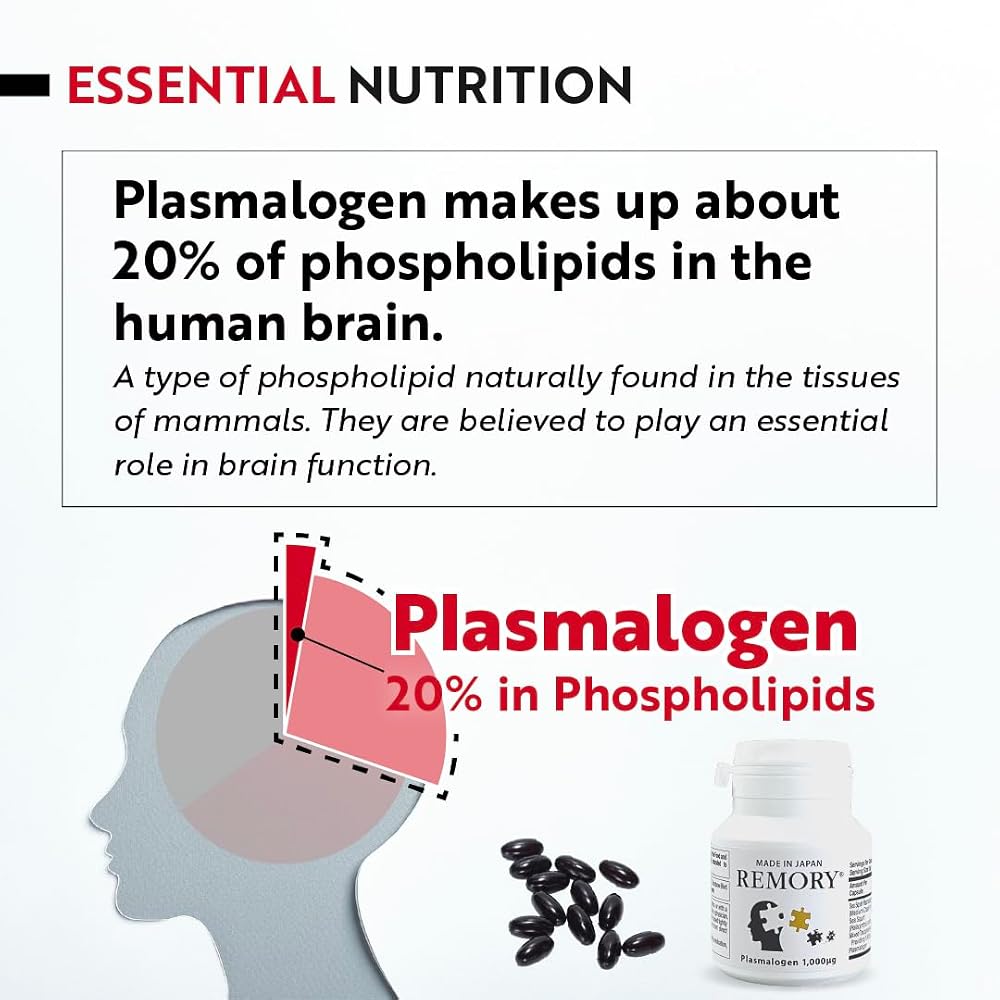REMORY Plasmalogen Sea Squirt Brain Health Supplement - 30 Capsules - image 9
