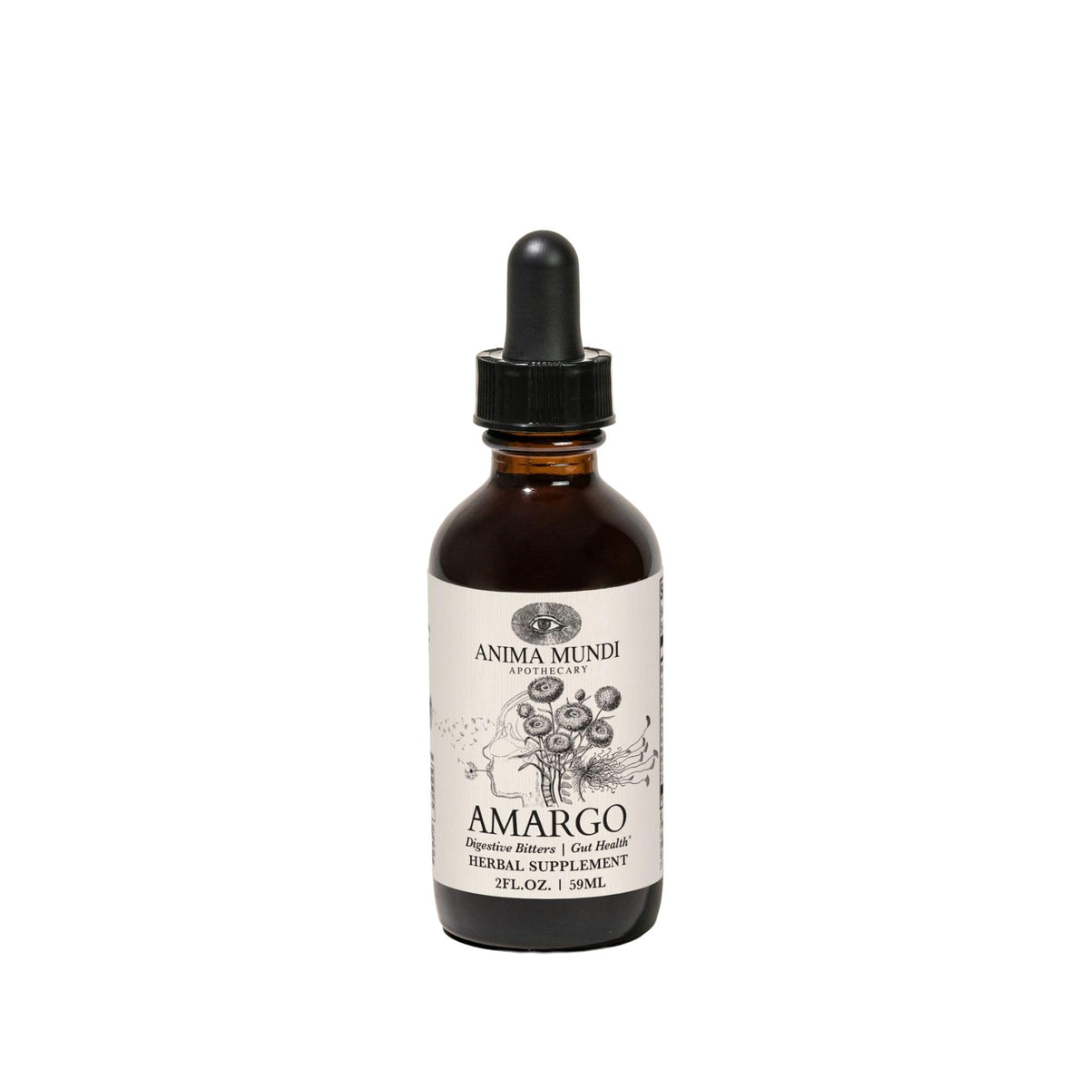 Anima Mundi Apothecary Amargo Digestive Bitters - 2 Fl Oz