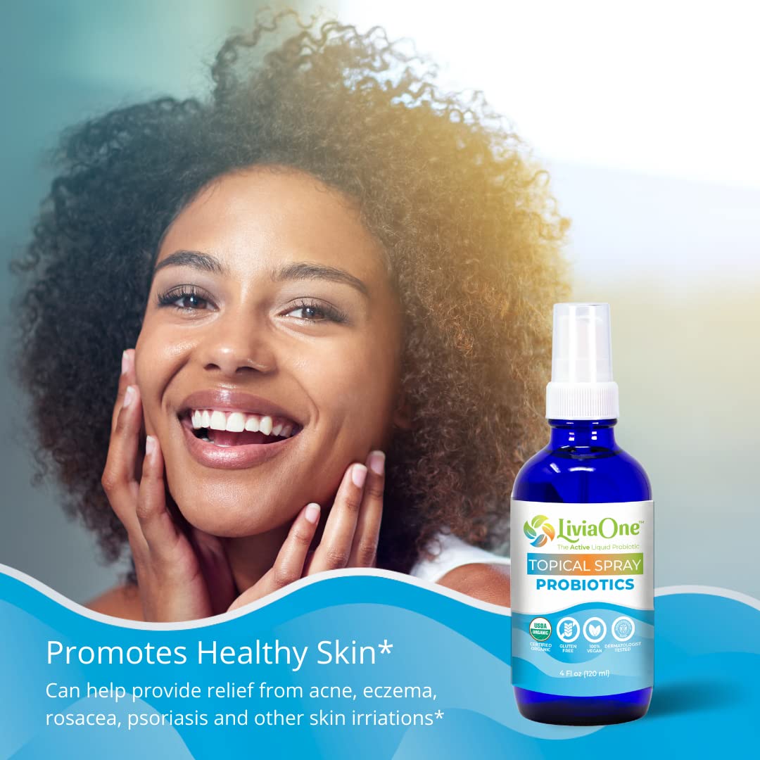 LiviaOne Topical Liquid Probiotics Spray - 2 Fl Oz - image 5