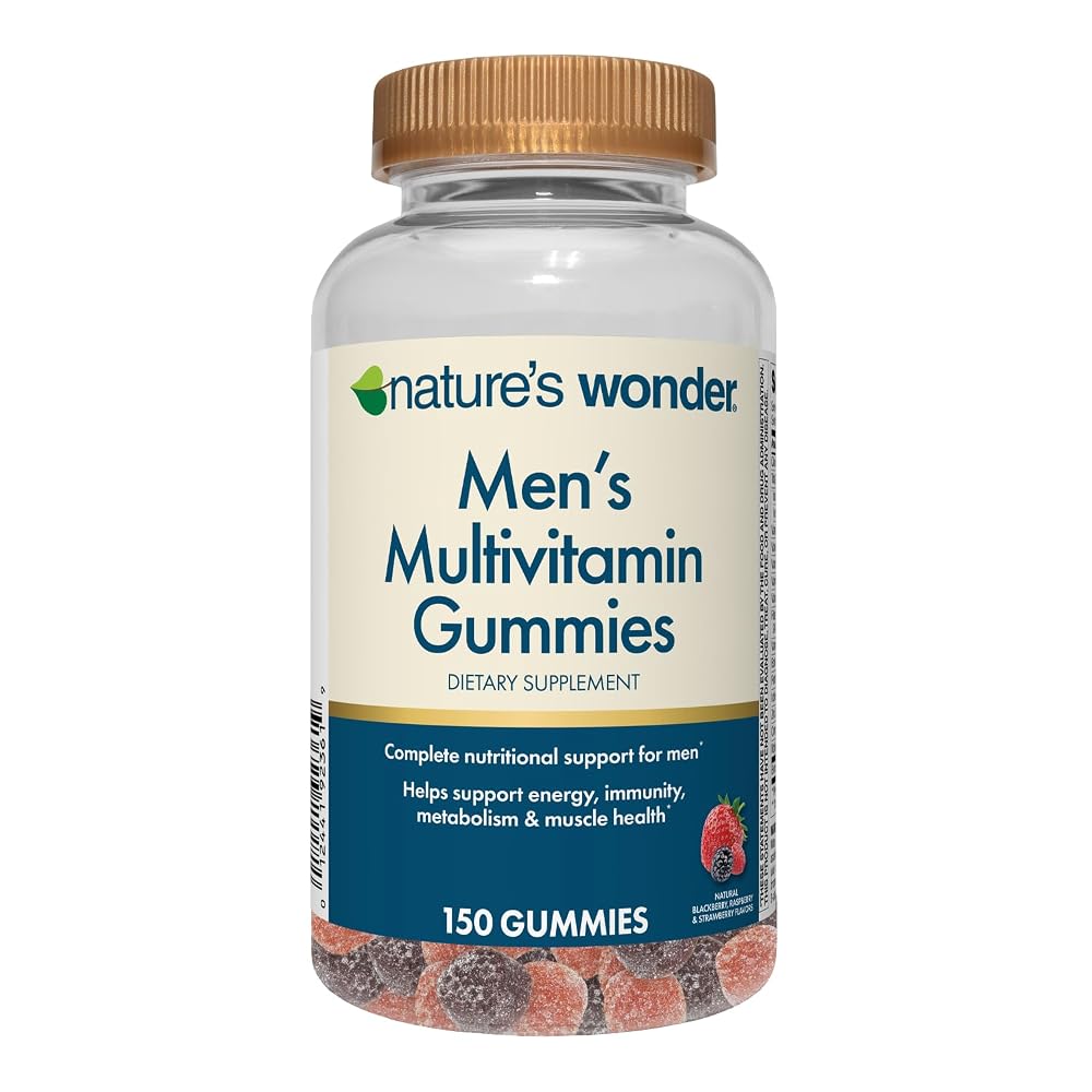 Nature's Wonder Men's Multivitamin Gummies - 150 Count